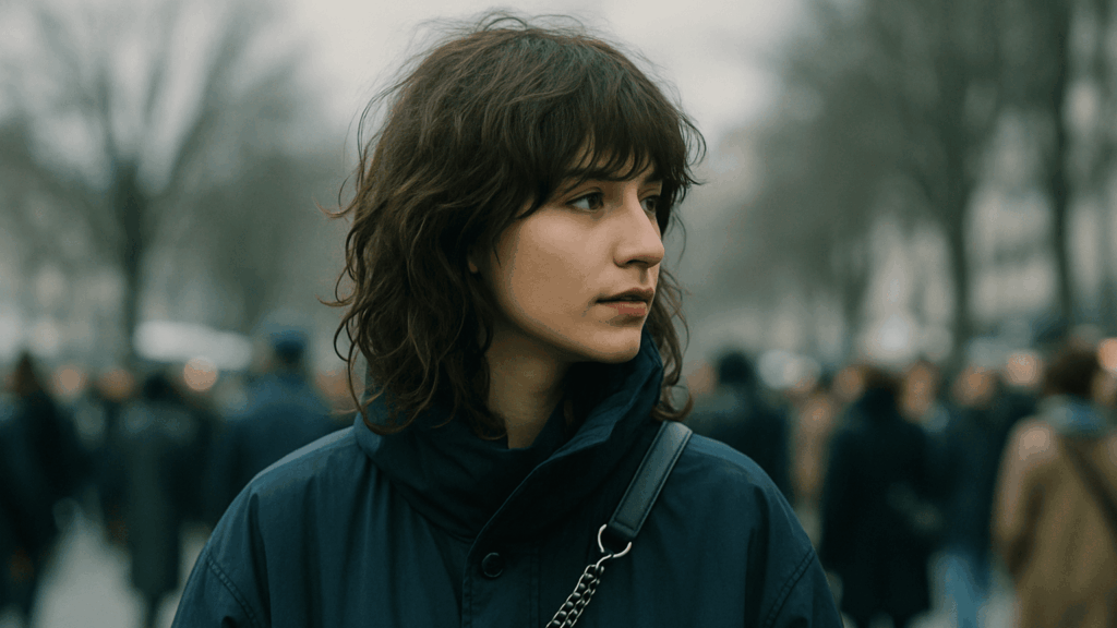 coupe shaggy mi-long