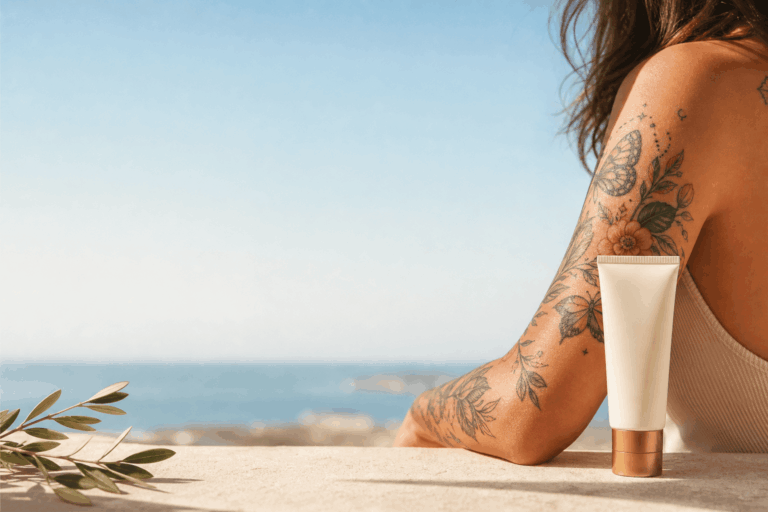 creme-solaire-tatouage-encre